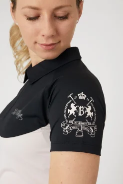 Discount bvertigo B Vertigo Ariella poloskjorte til dame MauveChalk(lightpink)