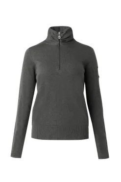 Outlet bvertigo B Vertigo Athena pullover i merinomix til dame MajorBrown