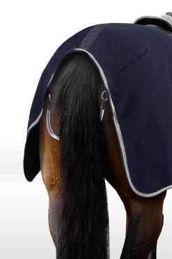 bvertigo B Vertigo Augusta ridedekken i ull DarkNavy