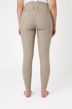 Outlet bvertigo B Vertigo Aurelia helforsterkede termoridetights til dame WeatheredTeakBeige