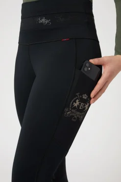 Outlet bvertigo B Vertigo Caitlin helforsterket ridetights med høyt liv til dame AnthraciteDarkGrey