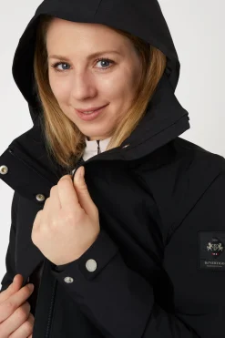 Online bvertigo B Vertigo Caroline lang ridejakke, dame AnthraciteDarkGrey