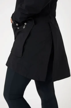 Online bvertigo B Vertigo Caroline lang ridejakke, dame AnthraciteDarkGrey