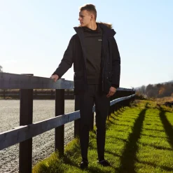 Clearance bvertigo B Vertigo Daniel sweatshirt i fleece, herre DarkGrey