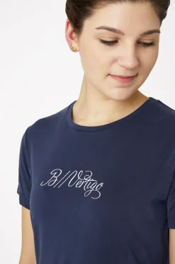 Hot bvertigo B Vertigo Daniele kortermet t-skjorte, dame DarkNavy