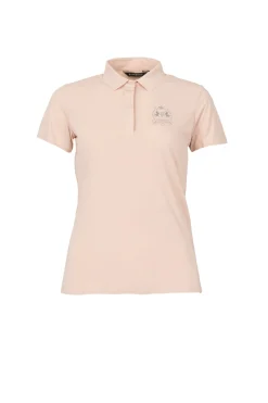 Discount bvertigo B Vertigo Daphne sømløs poloskjorte til dame PeachBlush