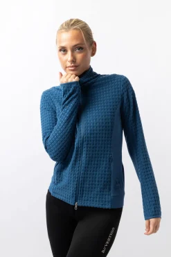 New bvertigo B Vertigo Darcey fleece ridejakke Celestialblue