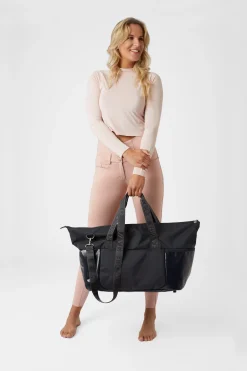 Hot bvertigo B Vertigo Duffle bag med eget rom til sko DarkNavy