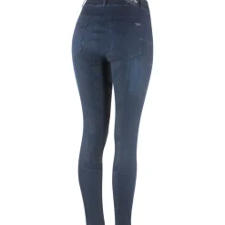 bvertigo B Vertigo Elle denim ridebukse, helforsterket med silikon, dame DB/AB