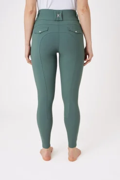 Online bvertigo B Vertigo Enya helforsterkede ridebukser til dame JungleGreen