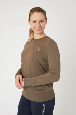 Clearance bvertigo B Vertigo Erica treningsgenser i bambus ShiitakeBeige