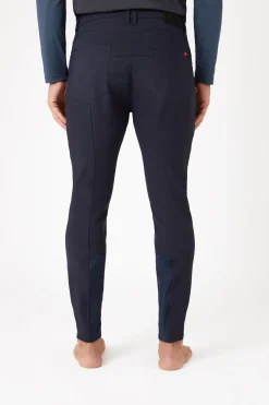 bvertigo B Vertigo Ethan kneforsterket, funksjonell ridebukse til herre DarkNavy