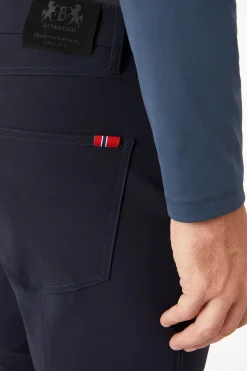 bvertigo B Vertigo Ethan kneforsterket, funksjonell ridebukse til herre DarkNavy