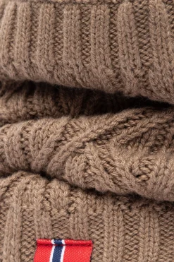 New bvertigo B Vertigo Faye Strikket hals Mudbrown