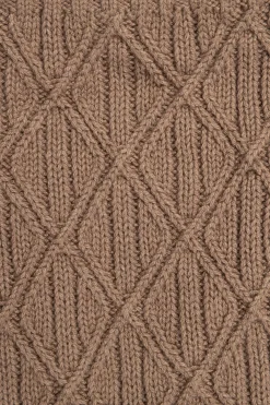 New bvertigo B Vertigo Faye Strikket hals Mudbrown