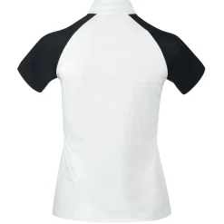 Hot bvertigo B Vertigo Felicity kortermet stevneskjorte, dame WH/AB