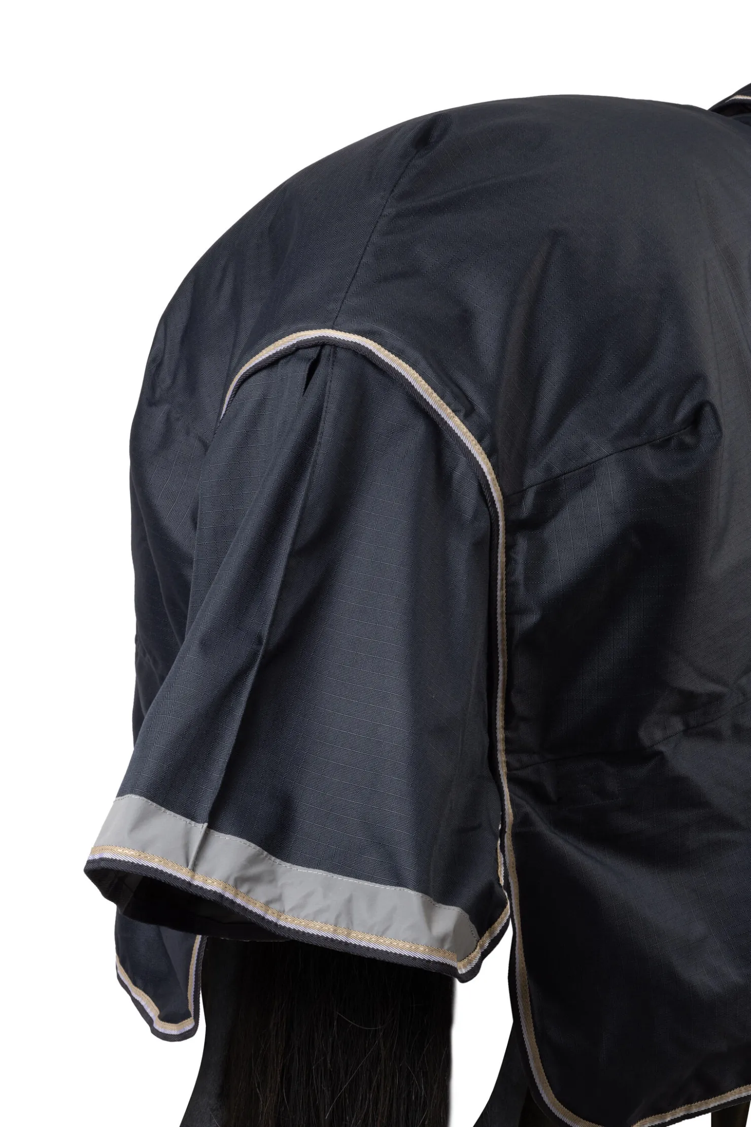 New bvertigo B Vertigo Georgina utedekken med hals, 400 gram DarkNavy