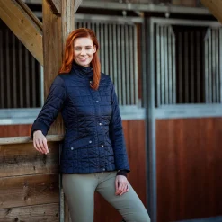 Discount bvertigo B Vertigo Julianne vattert jakke, dame DarkNavy