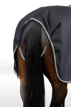 Outlet bvertigo B Vertigo Lachlan 600D regntett ridedekken med ullfôr DarkNavy