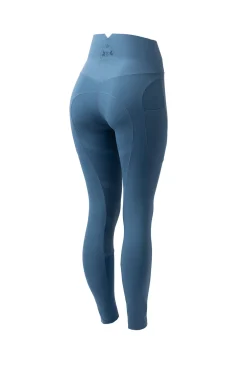 Outlet bvertigo B Vertigo Leonora Fullgrip Sømløse Thermo Tights Celestialblue