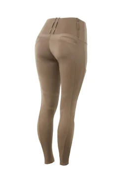 Hot bvertigo B Vertigo Luisa termo-ridetights med høyt liv til dame ShiitakeBeige