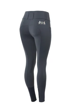 bvertigo B Vertigo Meghan helforsterkede ridebukser med høyt liv til dame DarkNavy