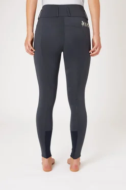 bvertigo B Vertigo Meghan helforsterkede ridebukser med høyt liv til dame DarkNavy