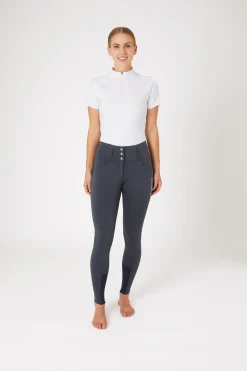 bvertigo B Vertigo Meghan helforsterkede ridebukser med høyt liv til dame DarkNavy