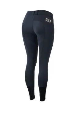 Online bvertigo B Vertigo Meghan helforsterkede ridebukser med silikon, dame DarkNavy