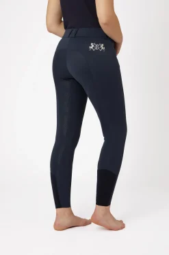 Online bvertigo B Vertigo Meghan helforsterkede ridebukser med silikon, dame DarkNavy