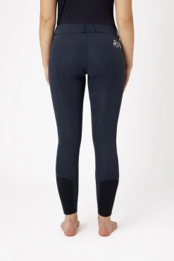 Online bvertigo B Vertigo Meghan helforsterkede ridebukser med silikon, dame DarkNavy