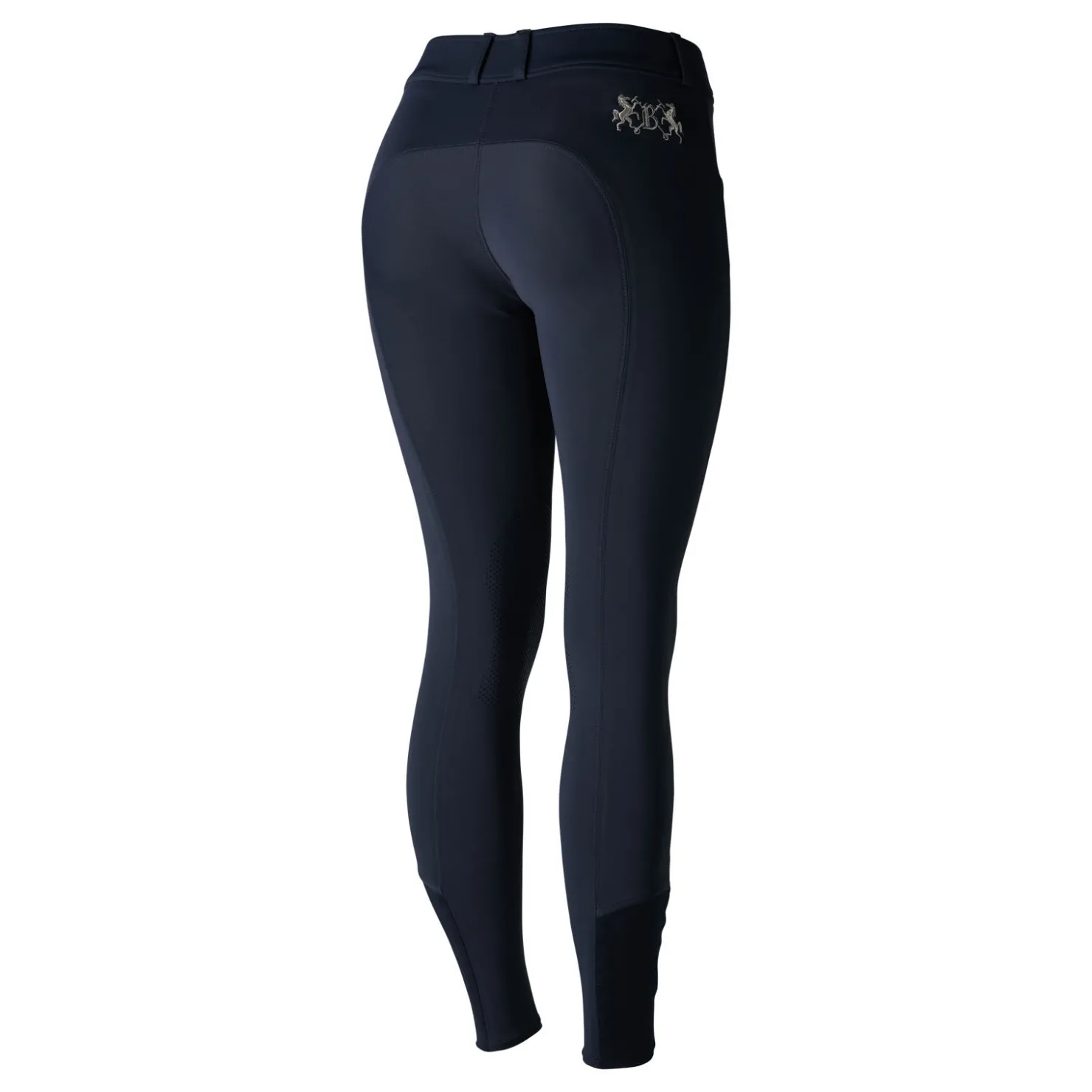 Outlet bvertigo B Vertigo Meghan ridebukse med kneforstering i silikon, dame DarkNavy