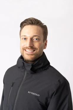 Hot bvertigo B Vertigo Milo vanntett parkas til herre AnthraciteDarkGrey