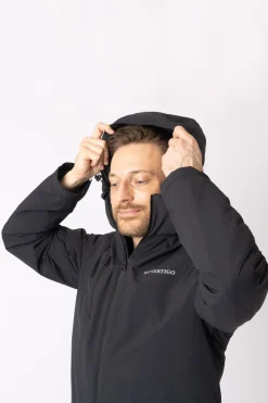 Hot bvertigo B Vertigo Milo vanntett parkas til herre AnthraciteDarkGrey