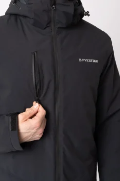 Hot bvertigo B Vertigo Milo vanntett parkas til herre AnthraciteDarkGrey