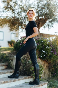 Discount bvertigo B Vertigo Natalia ridebukser med blondelommer, dame DarkNavy