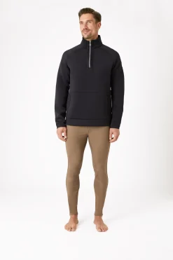 Best bvertigo B Vertigo Nicolas funksjonell treningsskjorte med glidelåslommer, herre DarkNavy