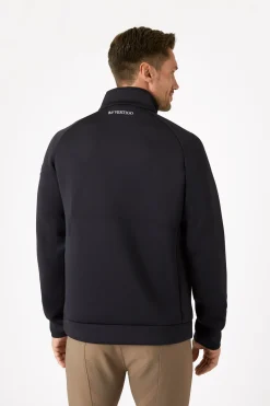 Best bvertigo B Vertigo Nicolas funksjonell treningsskjorte med glidelåslommer, herre DarkNavy