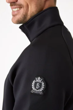 Best bvertigo B Vertigo Nicolas funksjonell treningsskjorte med glidelåslommer, herre DarkNavy