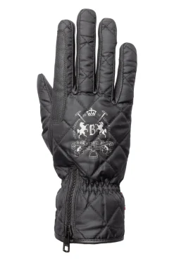 bvertigo B Vertigo Onyx Vanntette polstrede ridehansker Anthracite