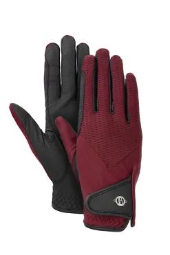 bvertigo B Vertigo Paola Summer Riding Gloves RedMahogany