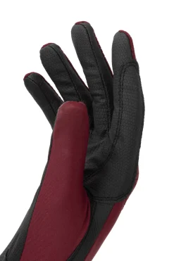 bvertigo B Vertigo Paola Summer Riding Gloves RedMahogany