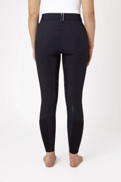 Hot bvertigo B Vertigo Patricia figurformende ridebukser med helforsterket silikon, dame DarkNavy/White