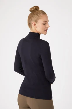 Best bvertigo B Vertigo Ruth strikket pullover med glidelås DarkNavy