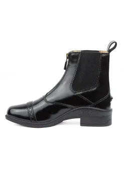 Best bvertigo B Vertigo Saturn jodhpursko i lær med frontglidelås, dame Black