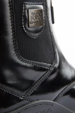 Best bvertigo B Vertigo Saturn jodhpursko i lær med frontglidelås, dame Black