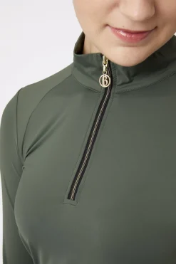 Hot bvertigo B Vertigo Sidney treningsskjorte til dame BeetleGreen