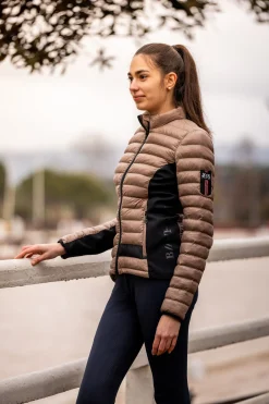 bvertigo B Vertigo Simone ultralett, fôret ridejakke til dame GingerSnap