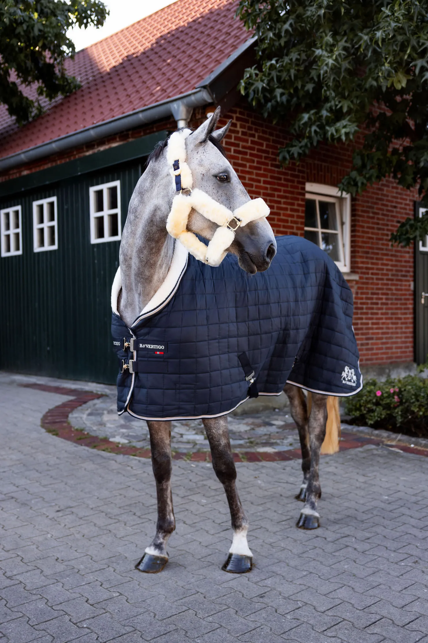 Sale bvertigo B Vertigo Theo stalldekken, 150 gram DarkNavy