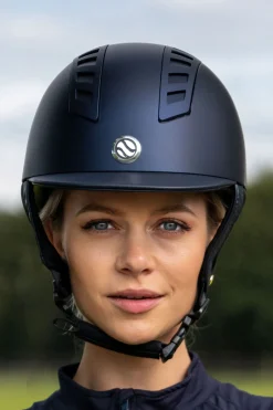 New backontrack Back on Track EQ3 MIPS Smooth Shell ridehjelm Blue